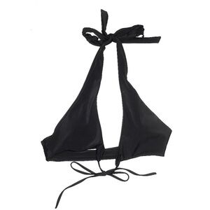 Sexy size large black‎ bikini top